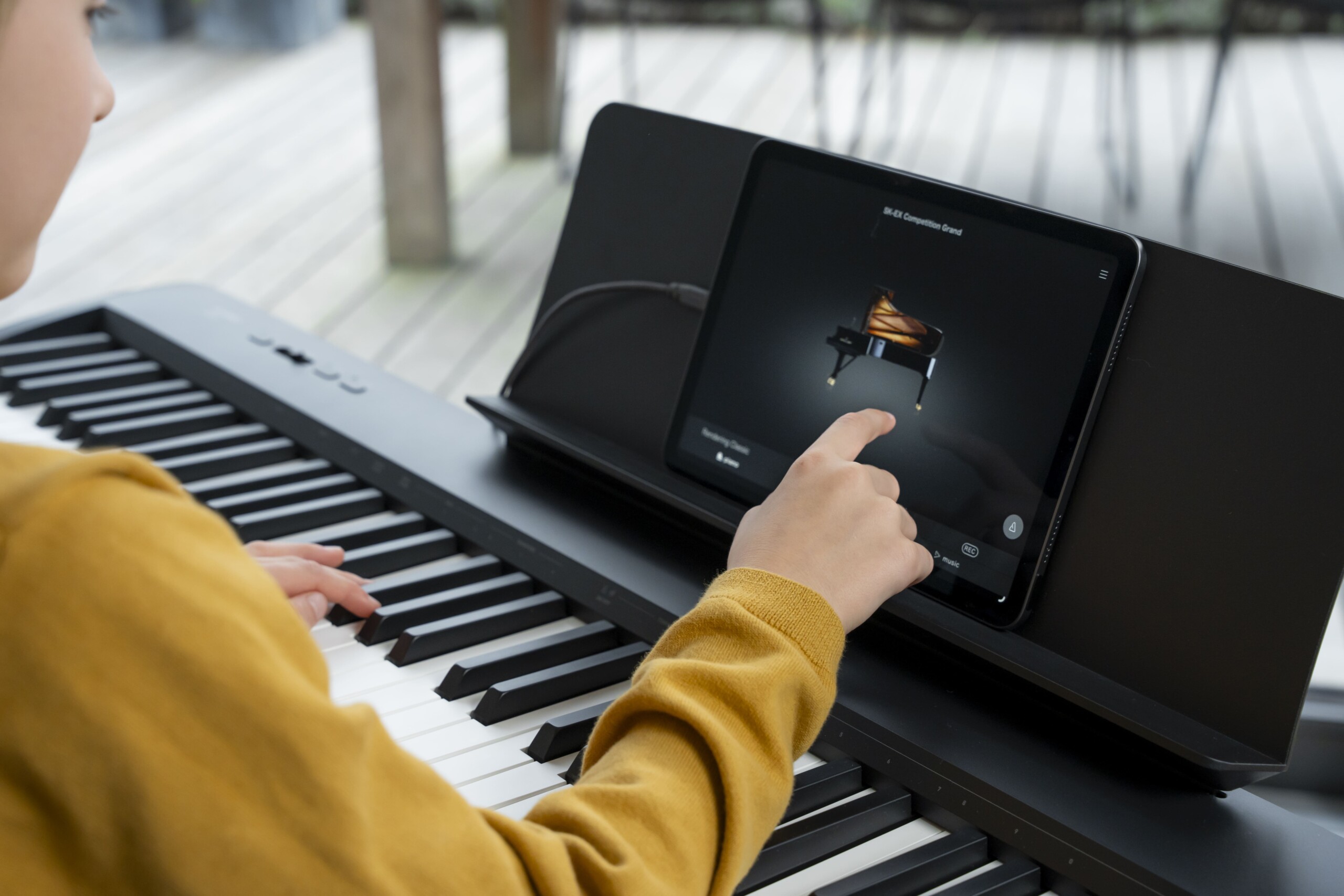 PIANO NUMERIQUE KAWAI ES 60 NOIR – Image 5