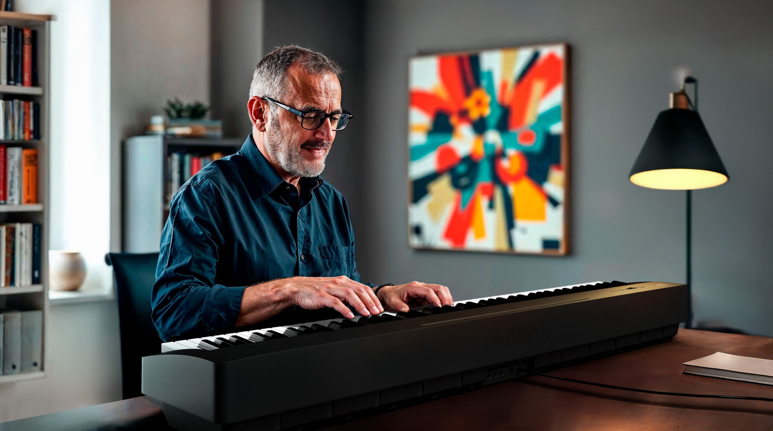 PIANO NUMERIQUE KAWAI ES 60 NOIR – Image 2