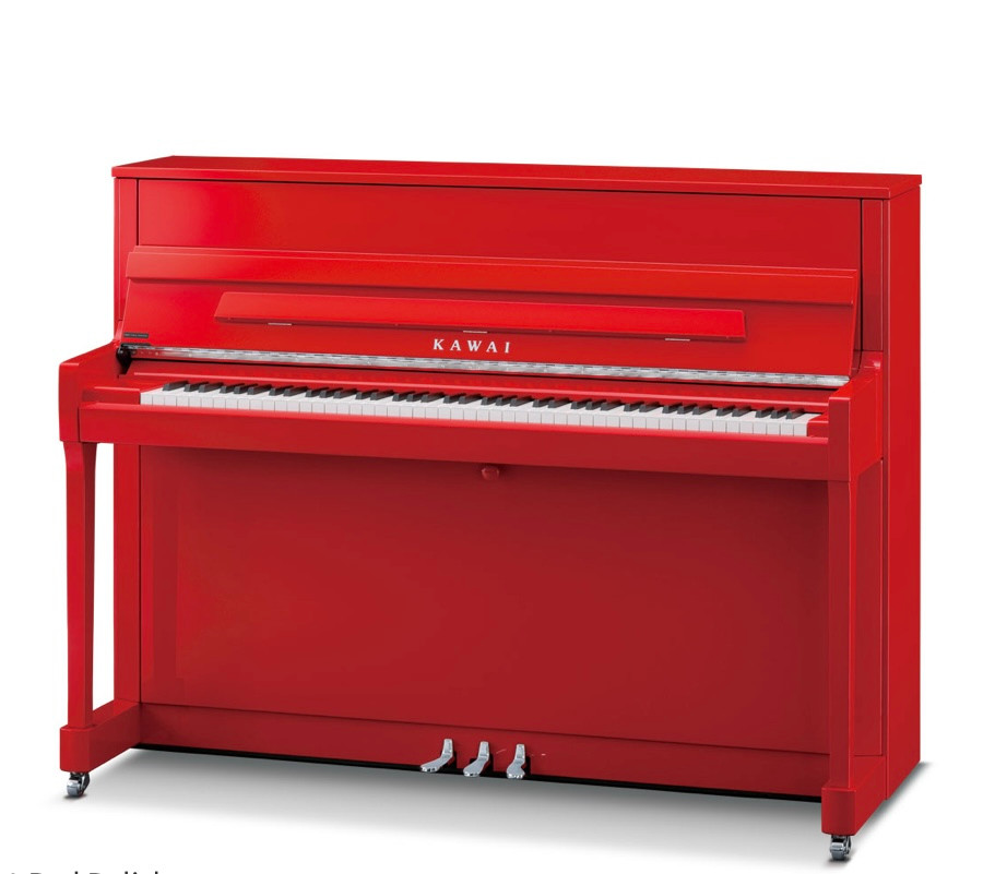 Piano Droit KAWAI - Modèle K200 Rouge – Image 2