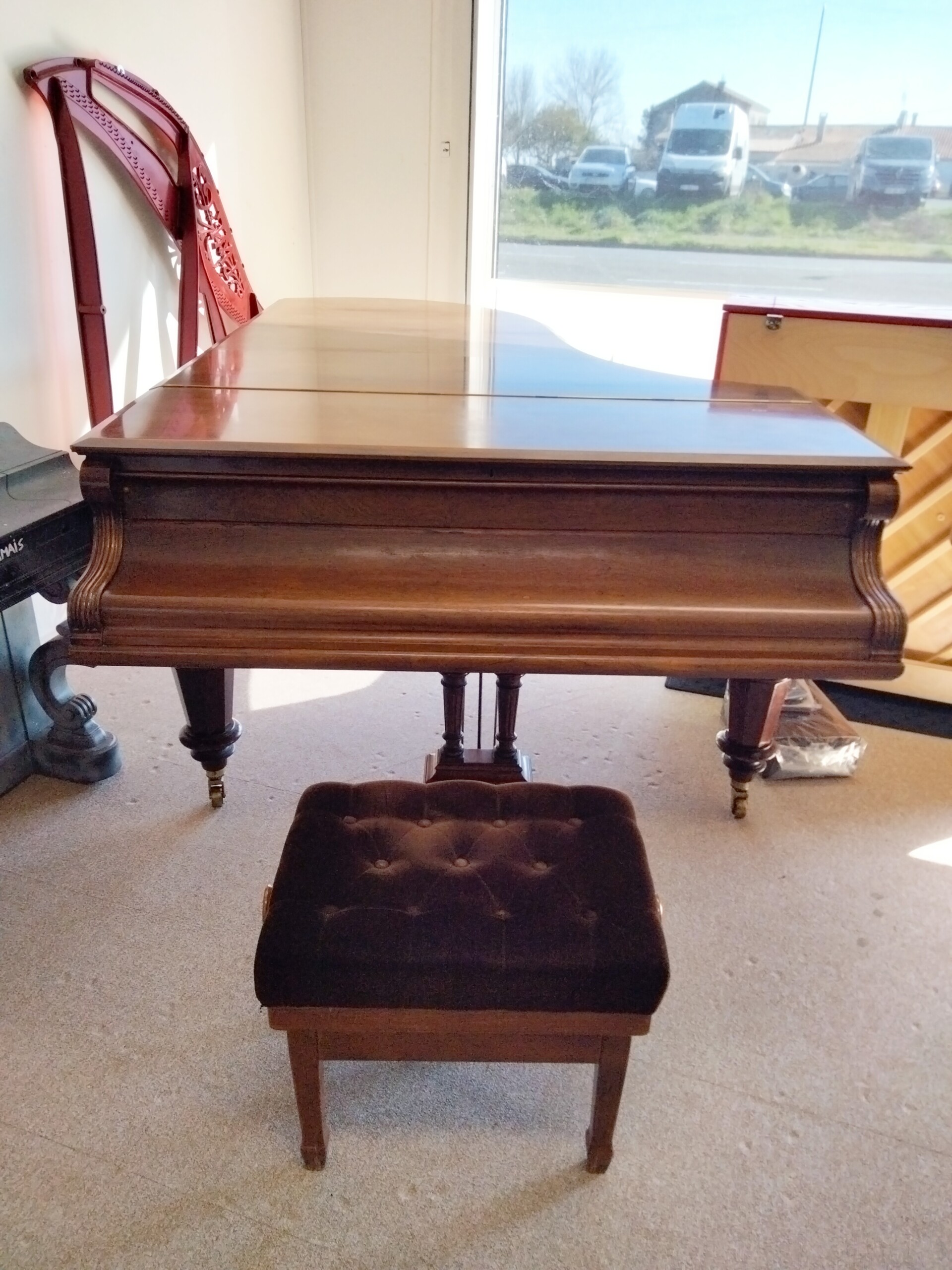 PIANO A QUEUE BECHSTEIN - Année 1900 – Image 2