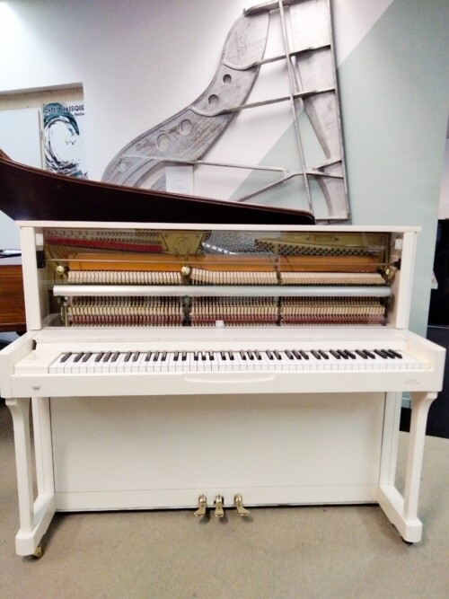 PIANO DROIT SEILER BLANC GS 118 - n°176697